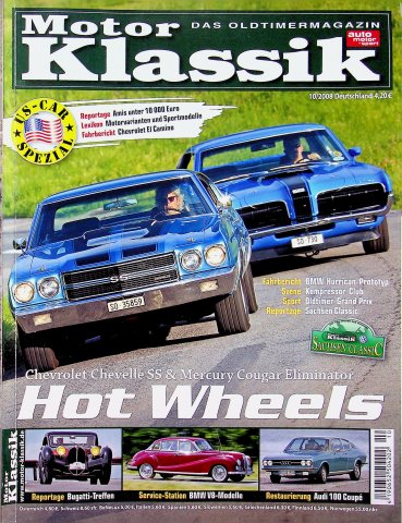 Deckblatt Motor Klassik (10/2008)